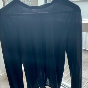 A.L.C. Open back long-sleeve top